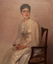 Portrait of Mary Stuckenberg by F. Sange